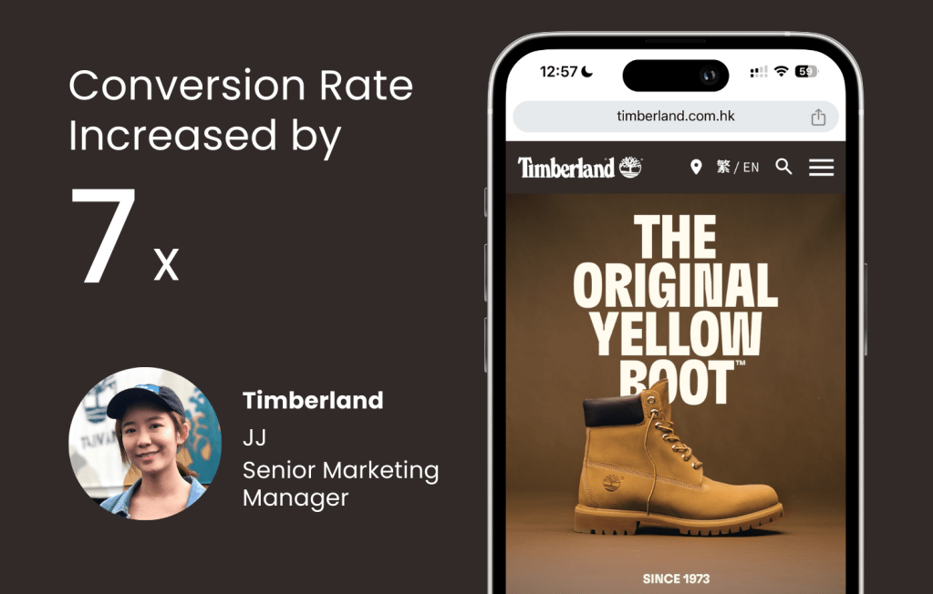Timberland Directed Traffic Across Online & Offline with Omnichat, Achieving 7x Conversion Rate