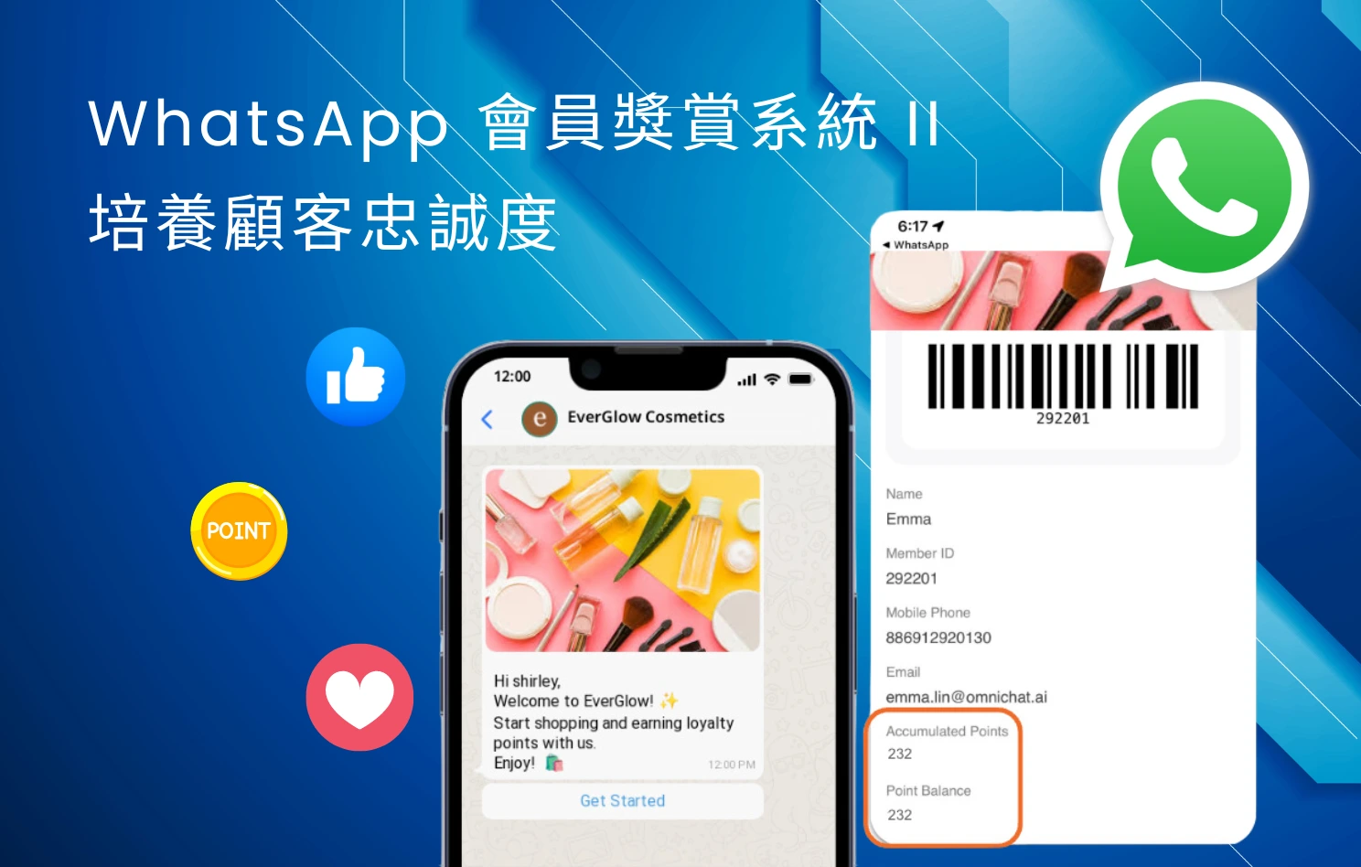 會員系統獎賞策略，透過 WhatsApp 積分獎勵計劃提升顧客忠誠度與回購率