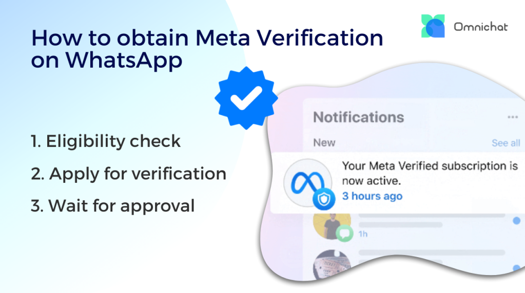 Steps to get WhatsApp blue tick verification eligibility apply wait for approval