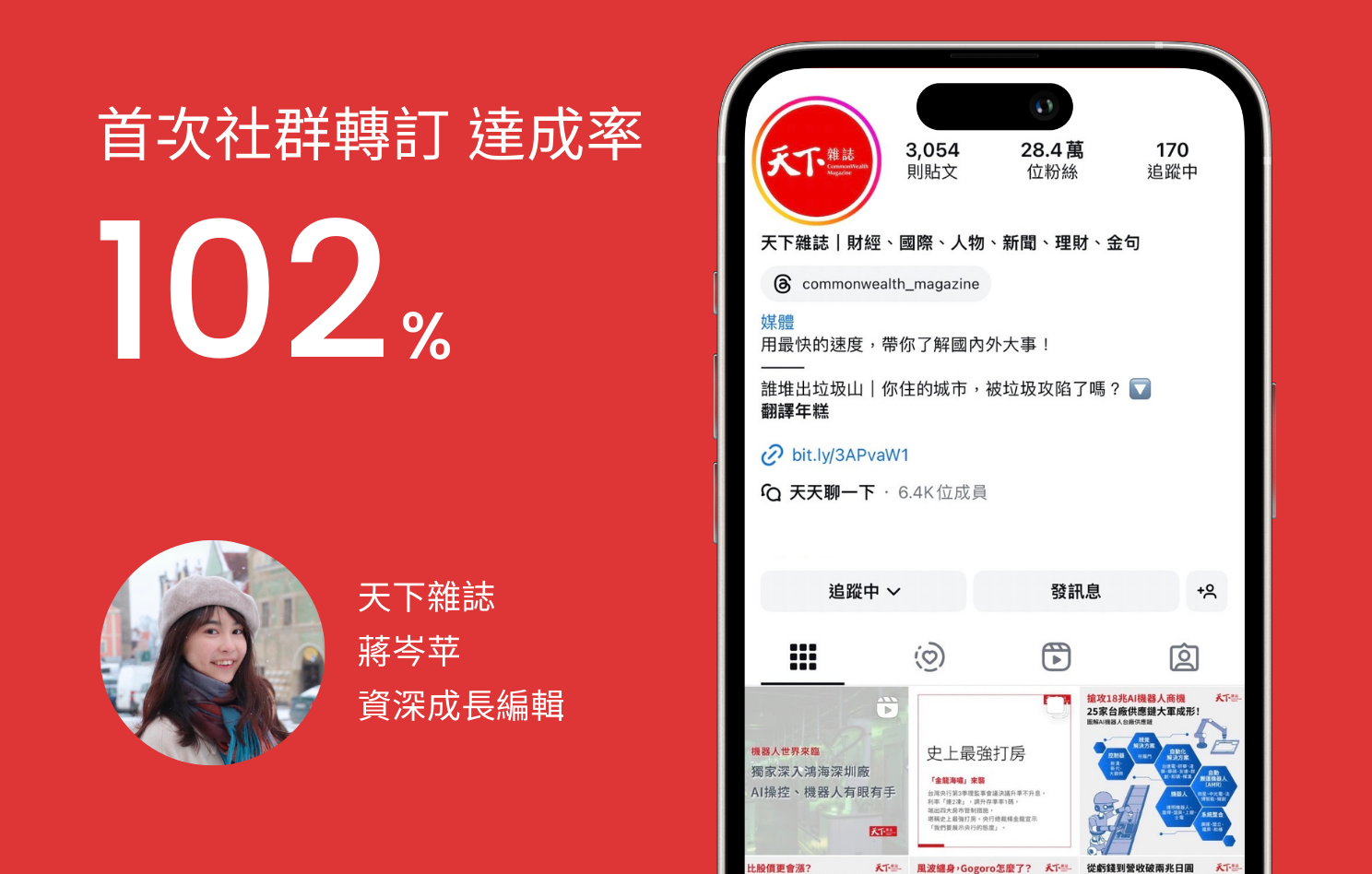 天下雜誌用機器人半年創造5,500 次以上IG互動，啟動品牌年輕化新歷程- Omnichat Blog