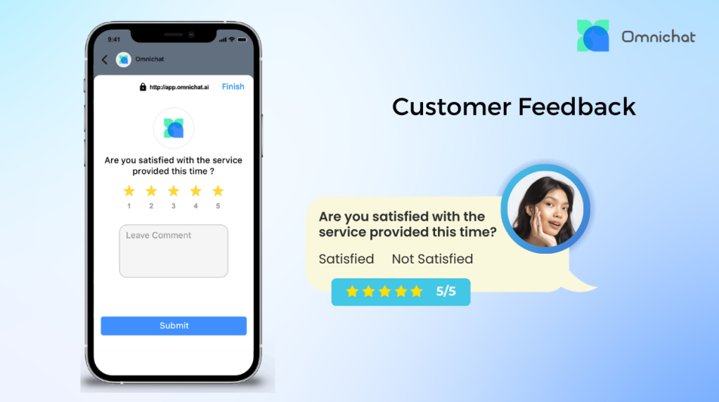 Collecting real-time customer feedback through WhatsApp customer service automation