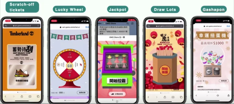 WhatsApp gamified marketing example using mini games