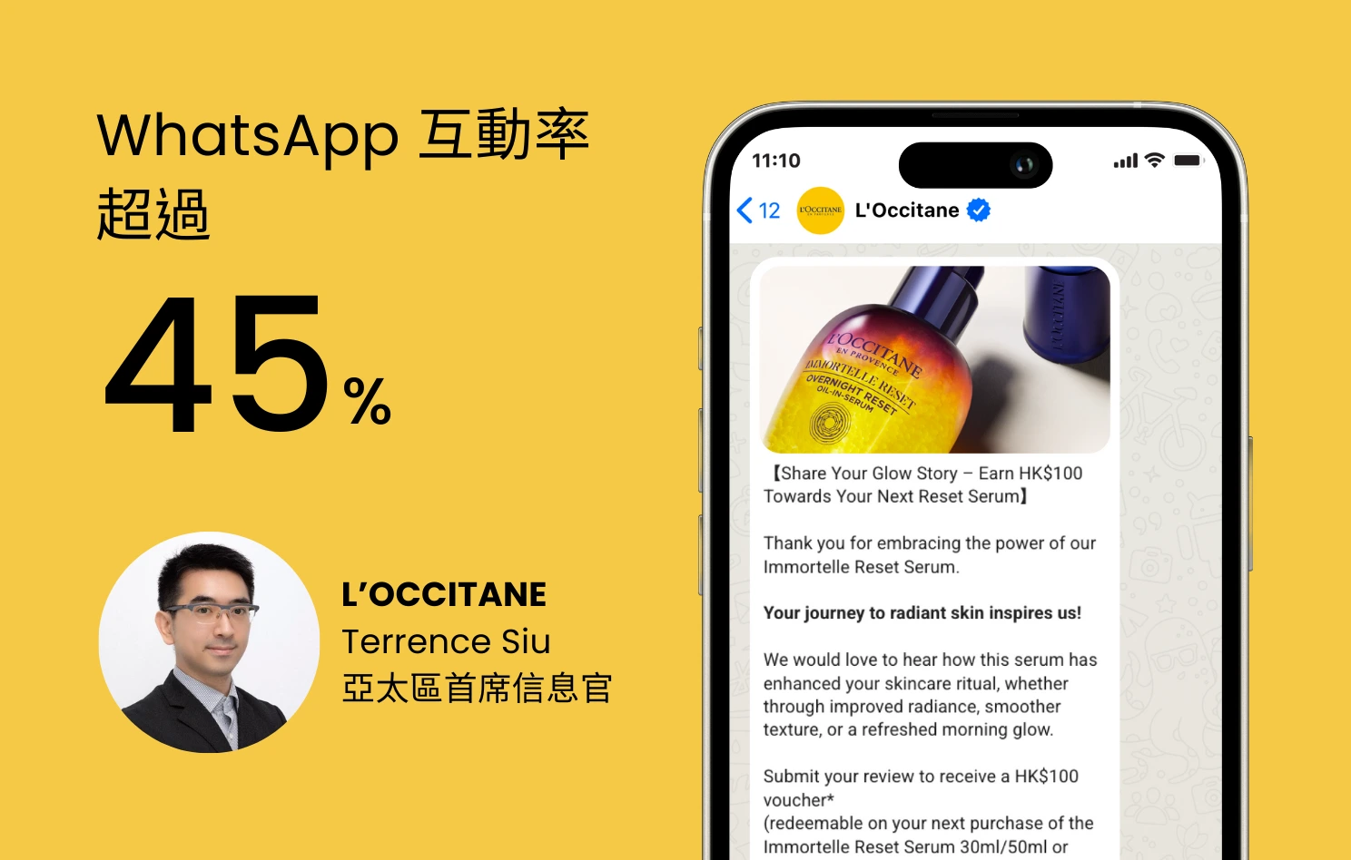 L’OCCITANE 數碼轉型：WhatsApp 顧客旅程帶動 45% 互動率，深度經營忠誠顧客