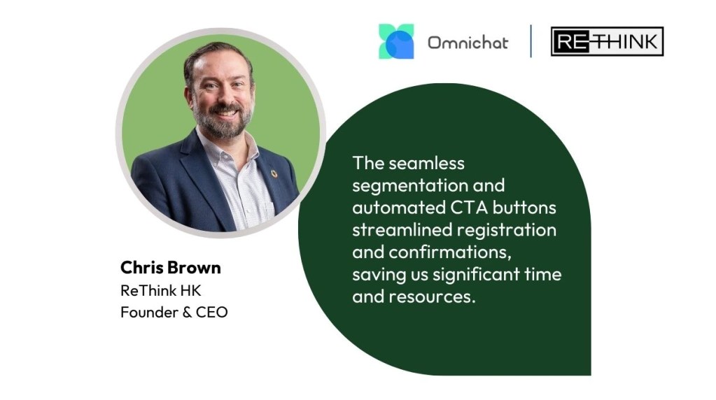 Chris Brown, Founder & CEO of ReThink HK.
