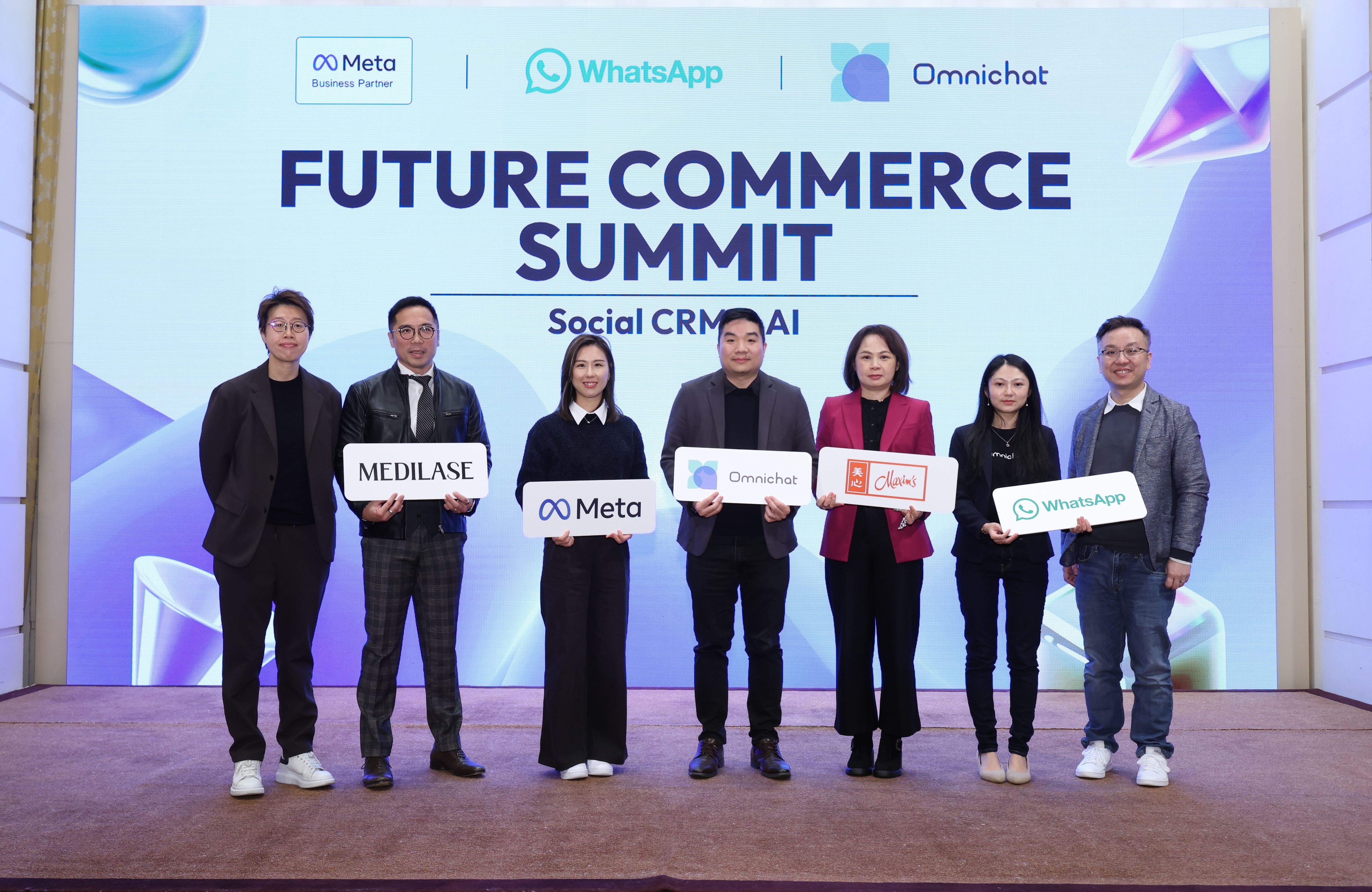 Meta, Maxim's Group, MEDILASE, and Omnichat Showcased Strategic Use of WhatsApp for Social CRM and Conversational AI