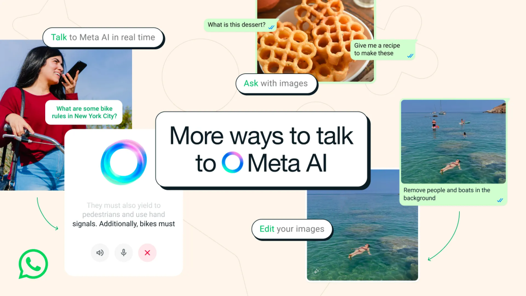 Meta AI 相片修飾、寫作協助與智慧對話