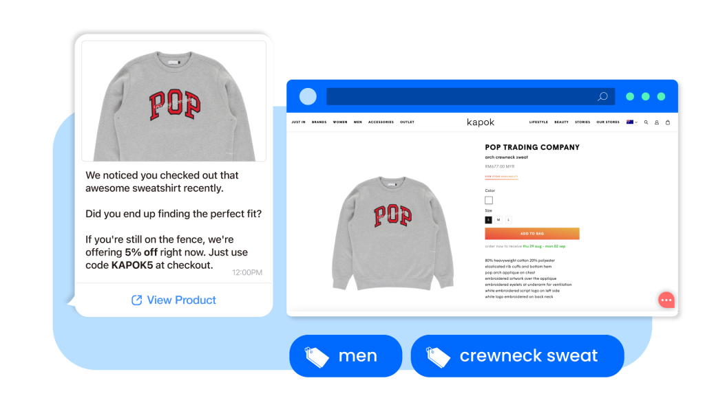 Omnichat Shopify integration empowers business to launch behavioral marketing