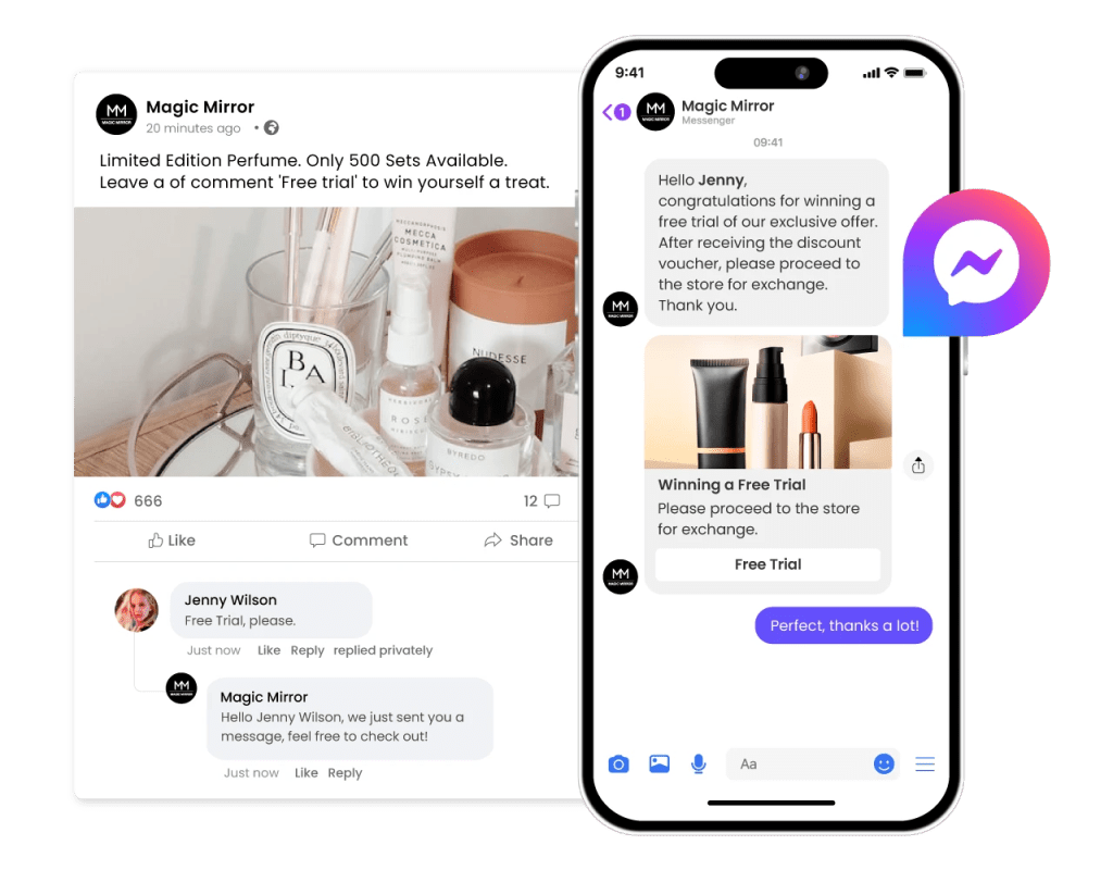 Auto-Reply to Posts & Private Messaging

