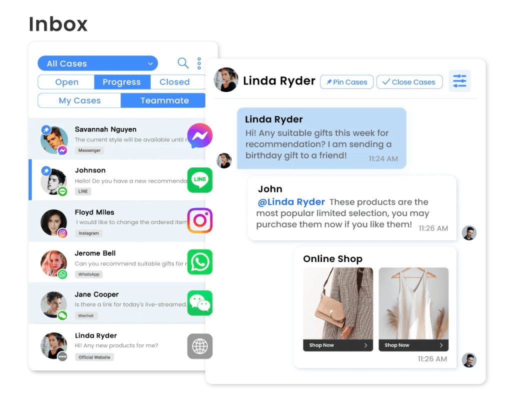 Multi-Platform Message Integration: One Backend for All Chats 

