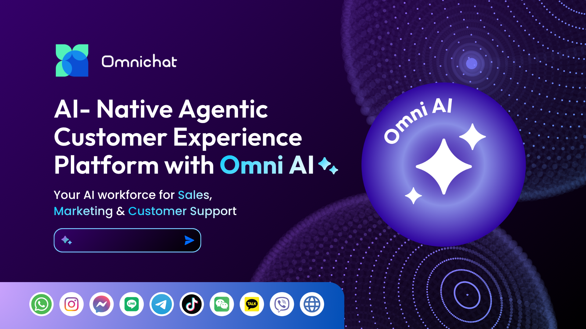 AI-Native Agentic Customer Experience Platform with Omni AI