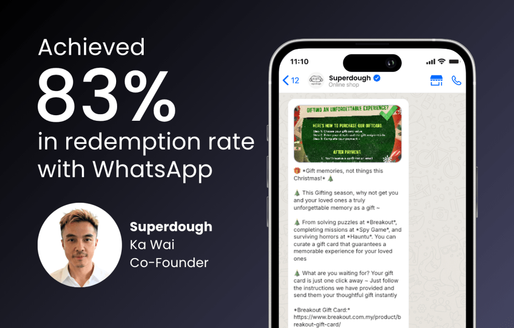 How Superdough Turned Gamified Customer Experiences into Revenue Growth with WhatsApp