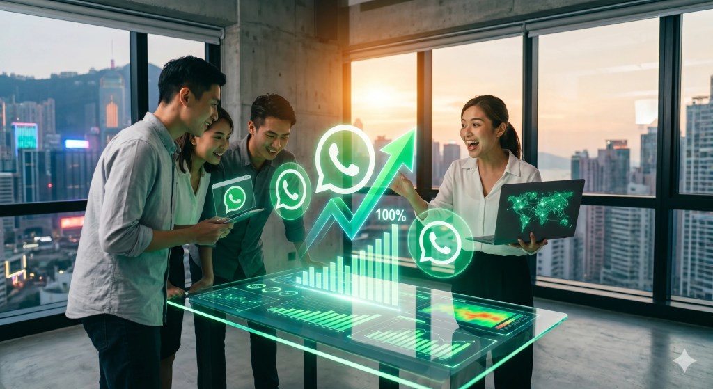 企業渴望投入 WhatsApp 營銷