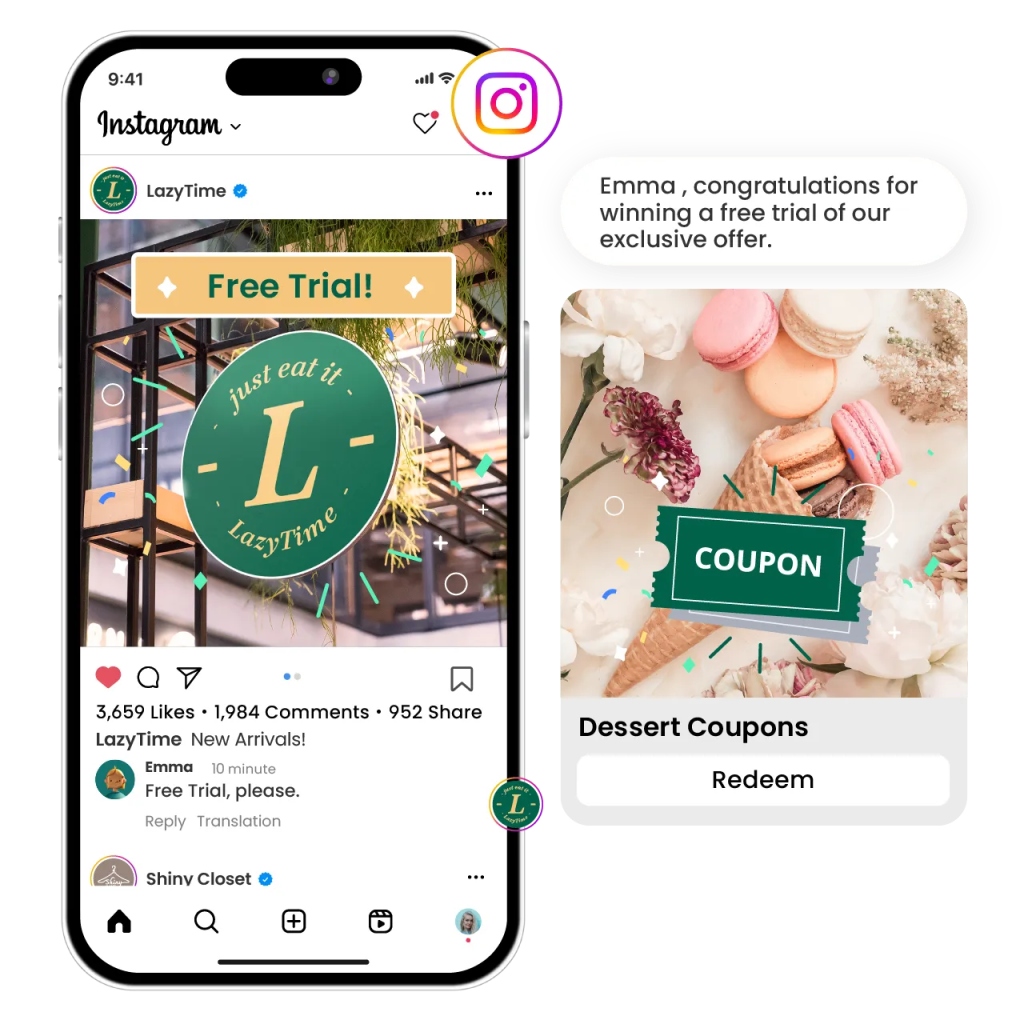 IG Automatic Comment Replies 
