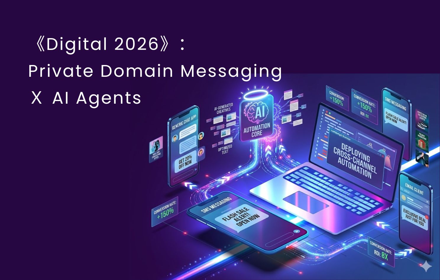 Digital 2026 Unlocked: How Brands Skyrocket Conversion Rates via Dual-Track Private Domain Messaging & Agentic AI