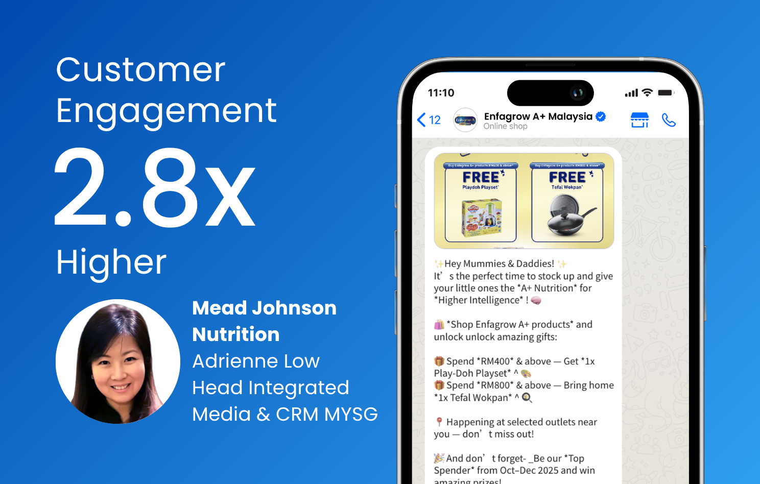 How Enfagrow Scaled Consumer Engagement Across Malaysia and Singapore with WhatsApp