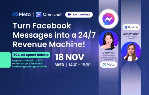 Meta x Omnichat: Turn Facebook Messages into a 24/7 Revenue Machine! 